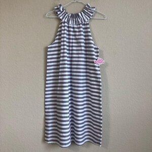 Lilly Wolly Doodle Striped Halter Dress NWT